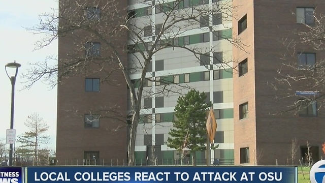 local colleges react to attack at osu