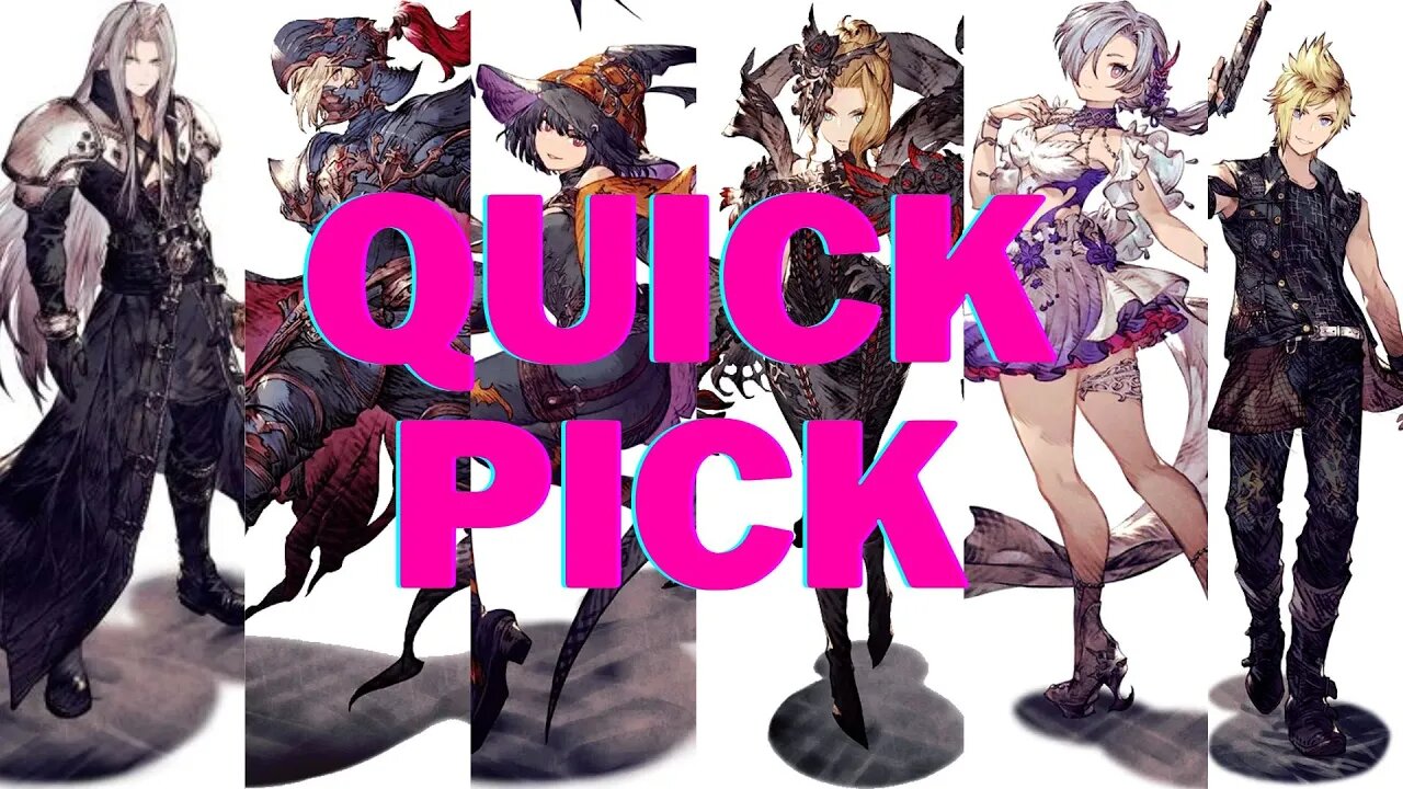 Quick Pick PvP Matches Day 1 - Mono Dark - War of the Visions Final Fantasy Brave Exvius