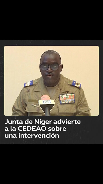 Los golpistas de Níger advierten a países extranjeros contra una intervención militar