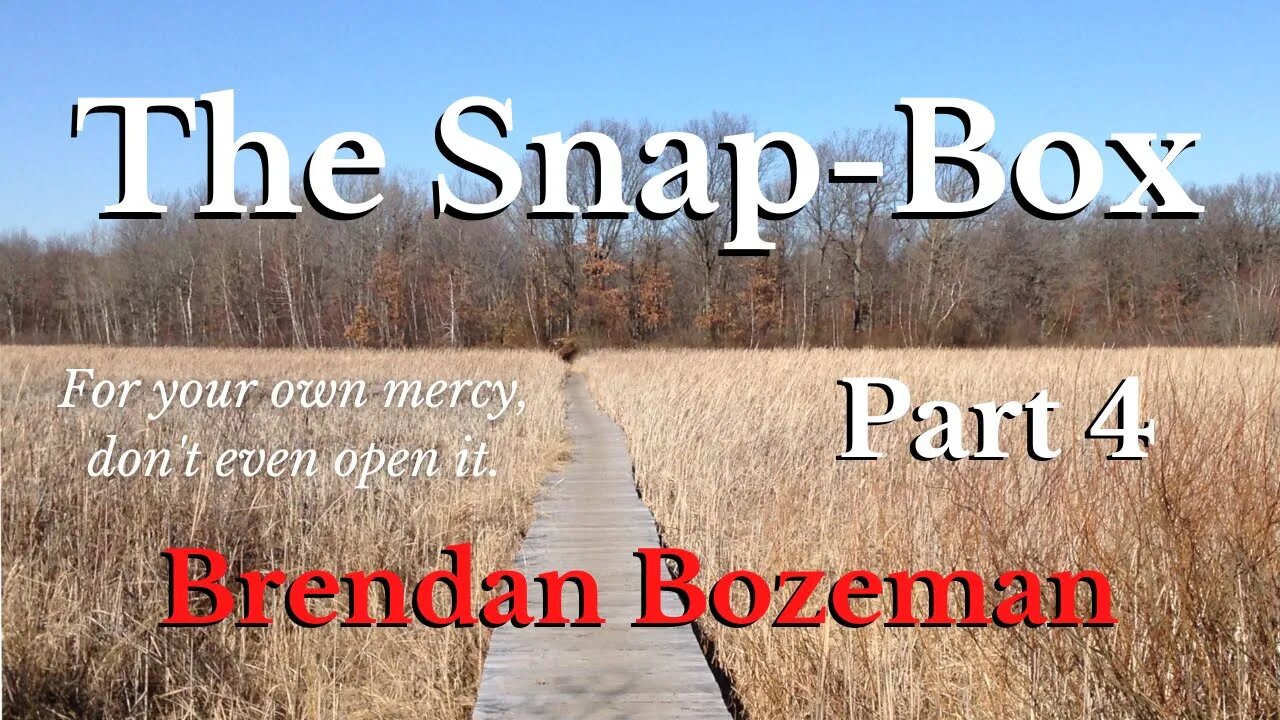 The Snap-Box, Part 4, by Brendan Bozeman (4/7)