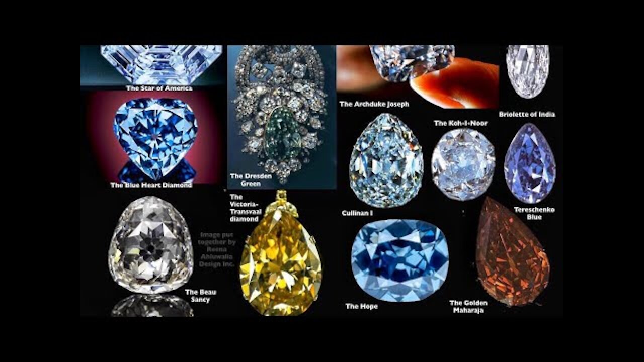 Top 10 | Most Beautiful and Famous Diamonds in the World