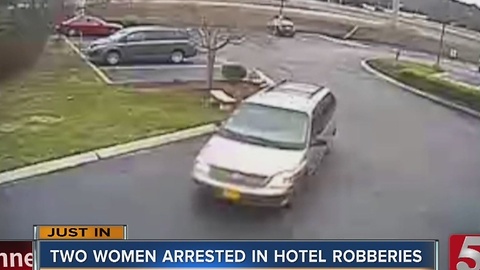 2 Women Arrested In Hotel Robberies