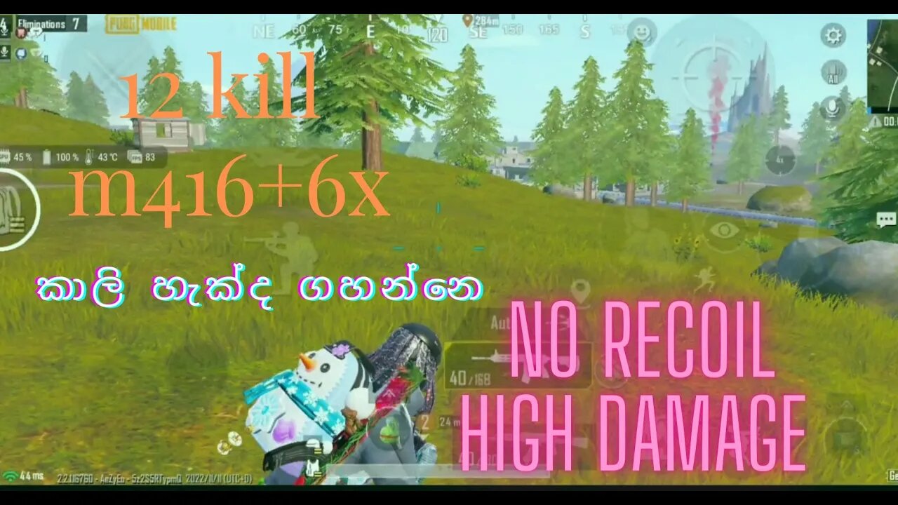 12 kill challenge.😮 pubg livik m416+6x .5 finger claw full gyro..kalidragon playing hack? 🤔🤔