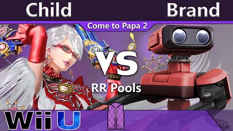 Child (Bayonetta) vs. Brand (ROB) - Wii U RR Pools - CTP2