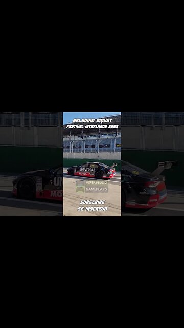NELSINHO PIQUET de STOCK CAR no FESTIVAL INTERLAGOS 2023! #stockcar #interlagos #piquet