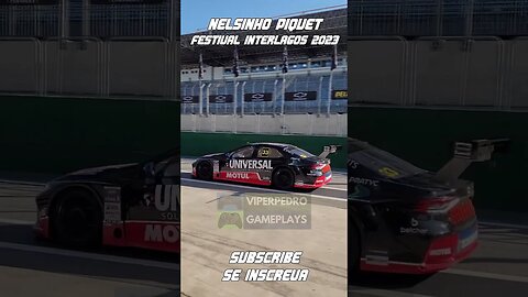 NELSINHO PIQUET de STOCK CAR no FESTIVAL INTERLAGOS 2023! #stockcar #interlagos #piquet