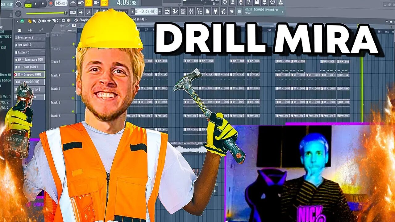 Nick Mira Makes a Uk Drill Beat 😮‍💨🔥