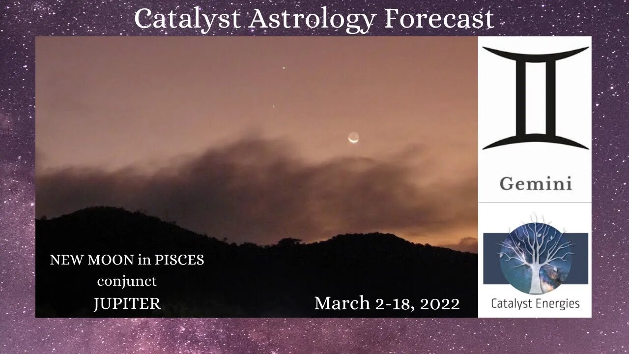 GEMINI: Catalyst Astrology Forecast - NEW MOON IN PISCES - March 2-18th, 2022