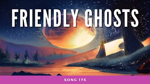 Friendly Ghosts (song 175, piano, orchestra, drums, music)