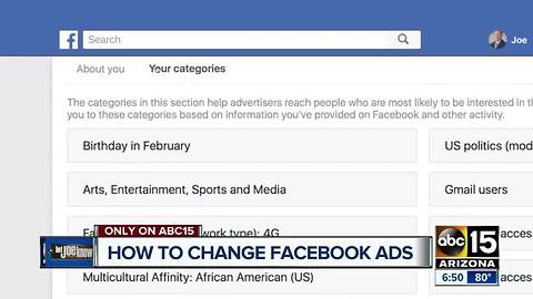 How to change the ads you and your kids see on Facebook