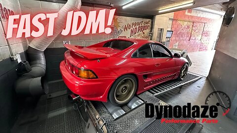 So Cool Retro Jap Metal! Toyota MR2 Turbo Noises!