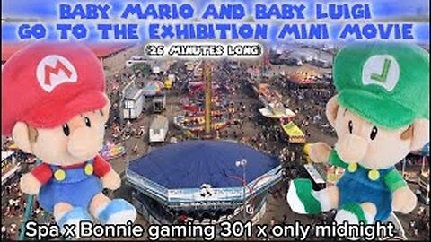 SPA - baby Mario and baby Luigi go to the fair!