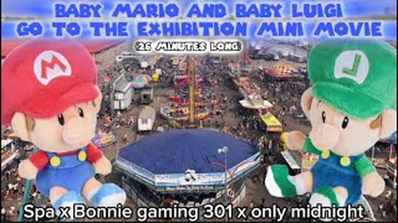 SPA - baby Mario and baby Luigi go to the fair!