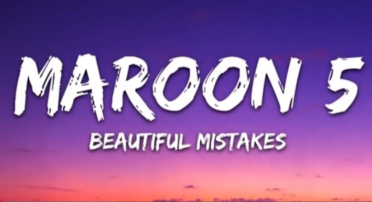 Maroon 5 ft Megan Thee Stallion - Beautiful Mistakes (Lyrics)
