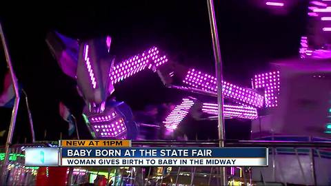 Woman gives birth at the Florida State Fair with the help of deputies