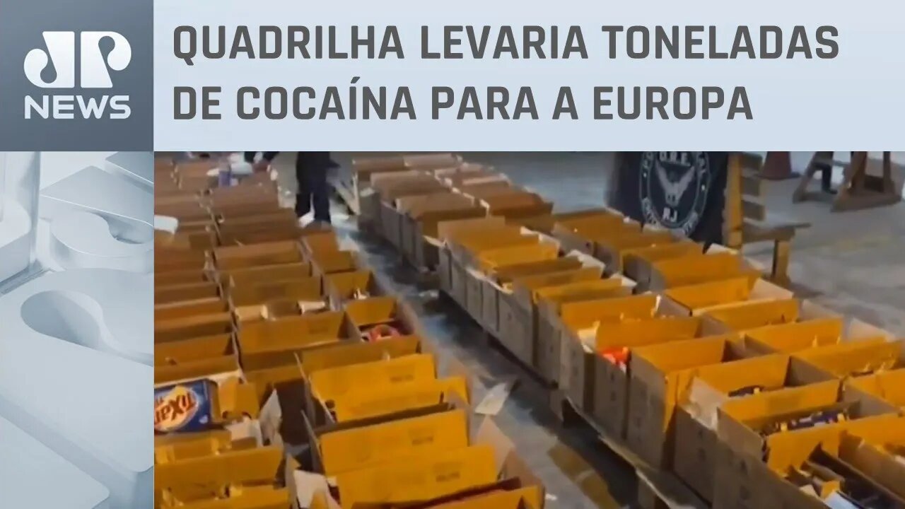 Autoridades brasileiras e europeias desmontam esquema de tráfico internacional de drogas