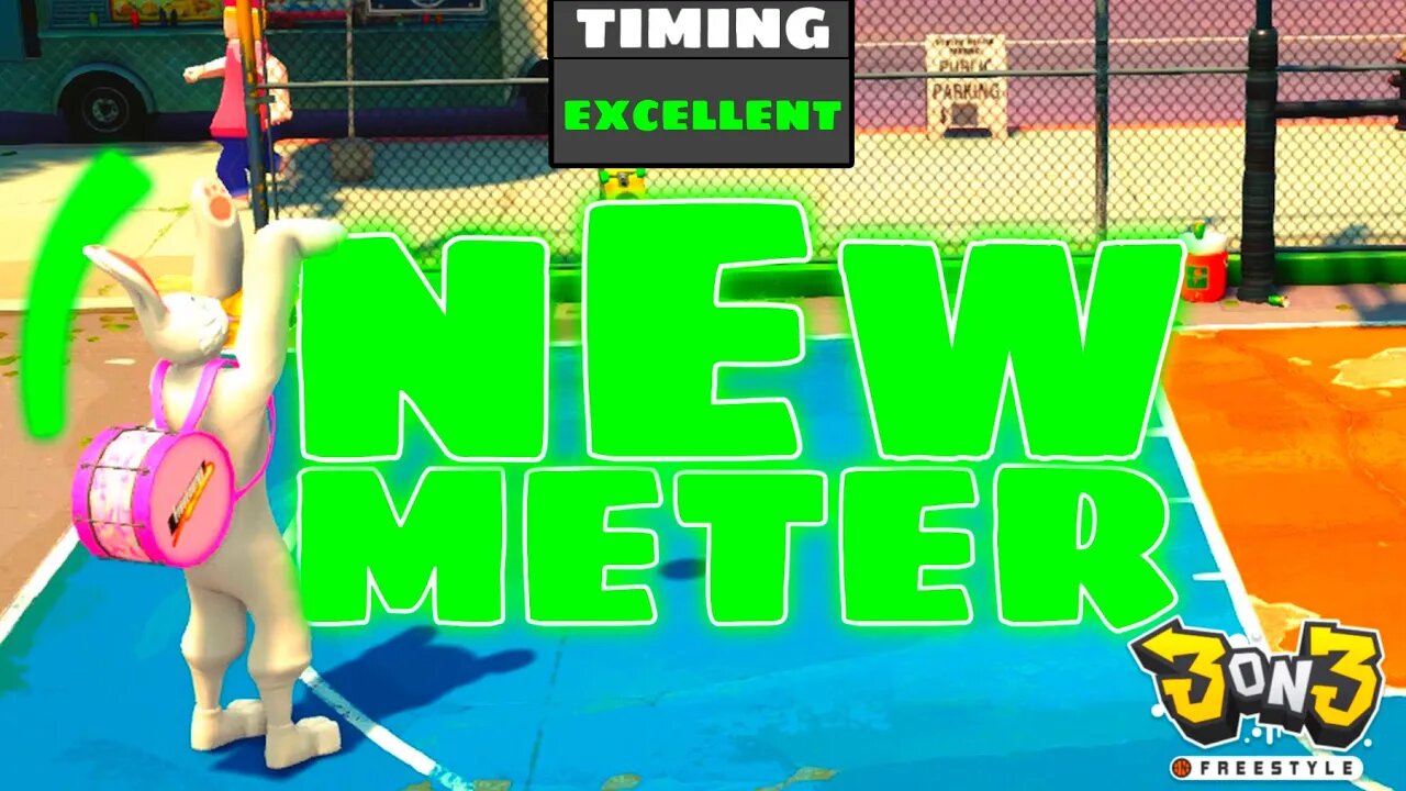 3ON3 FREESTYLE NEW SHOT METER IS A GREEN GLITCH!
