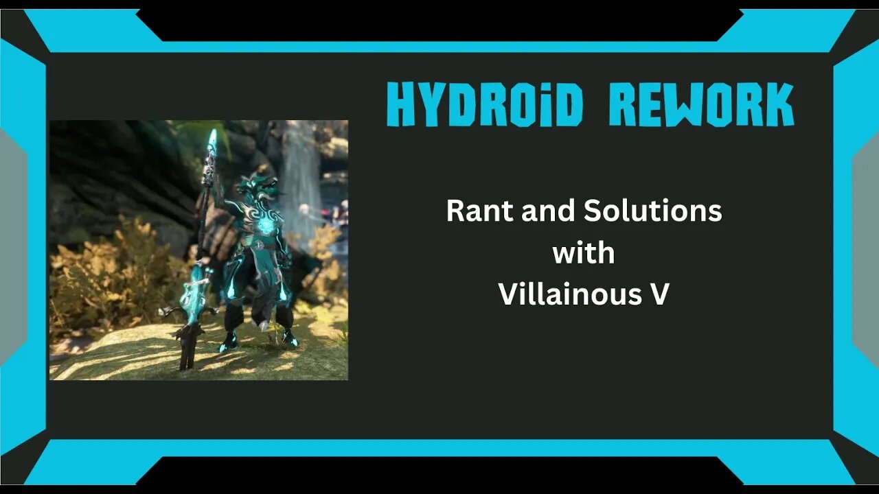 Hydroid Rework... Coming soon to your Warframe Game