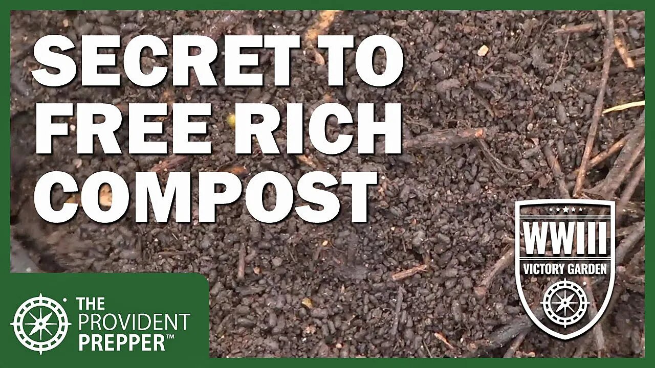 WWIII Victory Garden: Tom Bartels Shares the Secret to Leaf Compost