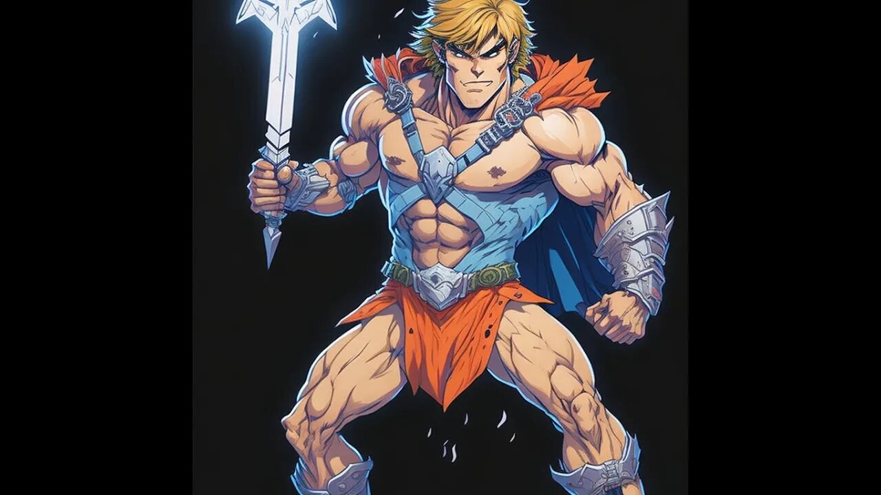 He-Man & The Masters Of The Universe T-Shirt Designs - AI Graphics