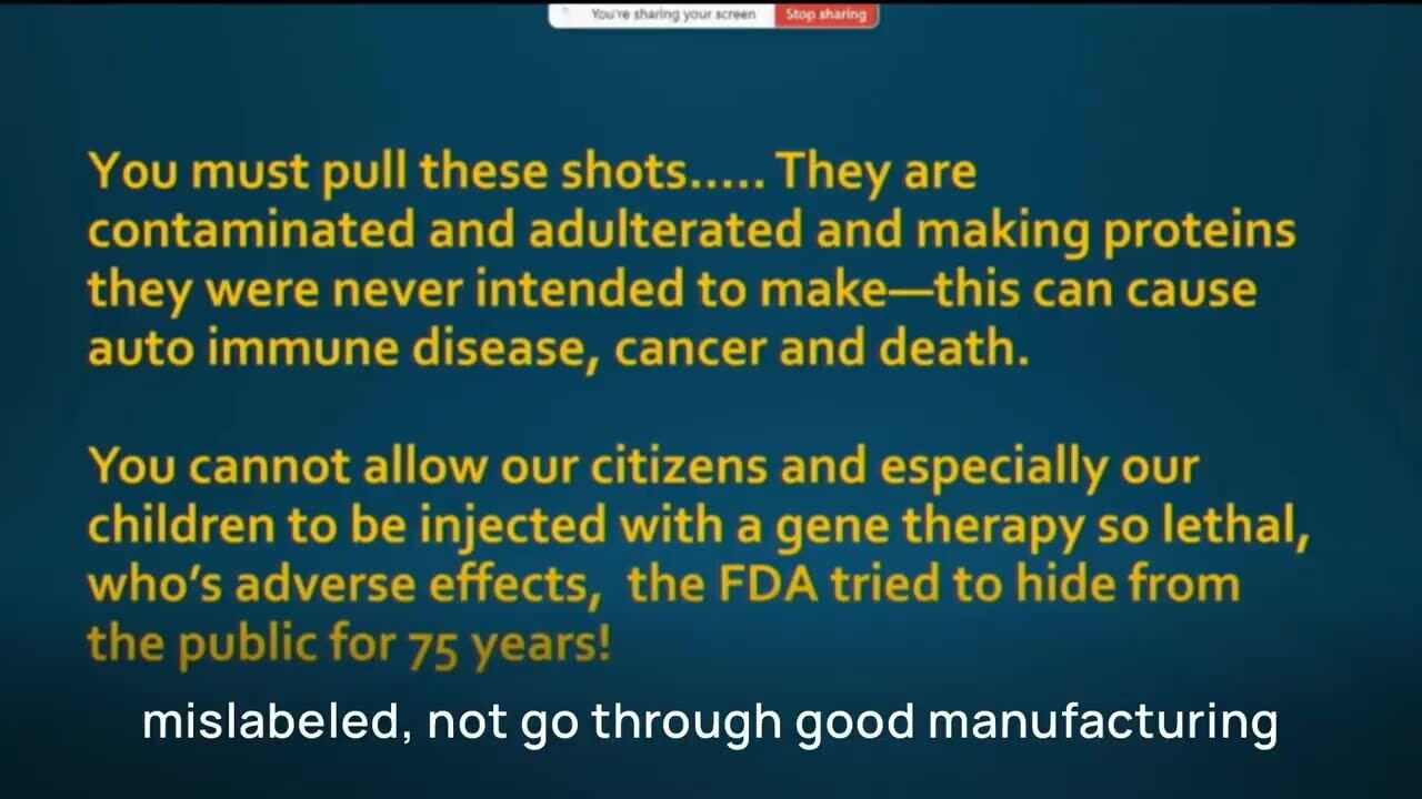 This is why the FDA isn’t pulling authorization of the contaminated COVID jabs | Dr. Janci Lindsay