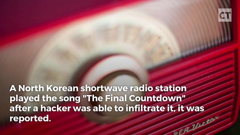 North Korean Station Hacked, Plays "The Final Countdown"