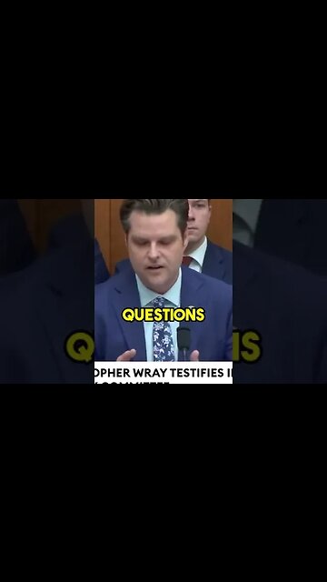 FBI Director Testimony on Illegal Querying Practices#christopherwray #shorts #truth #fbidirector