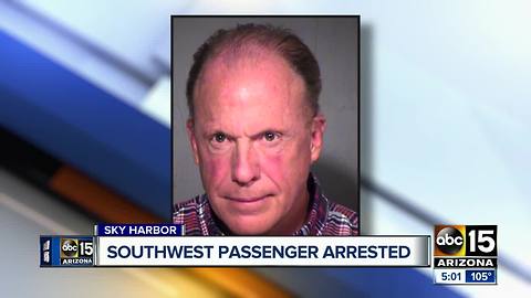 Southwest passenger arrested for assaulting crewmember