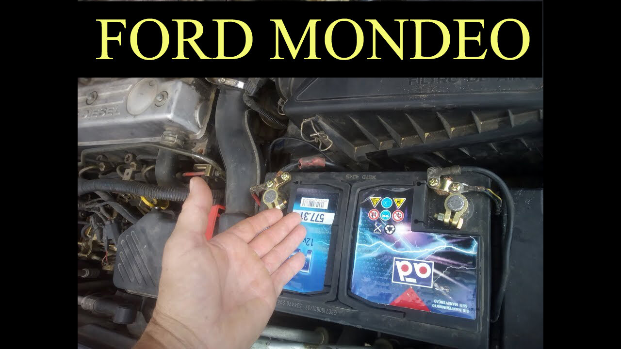 Ford Mondeo 1993 1996 - Changer les bornes de batterie