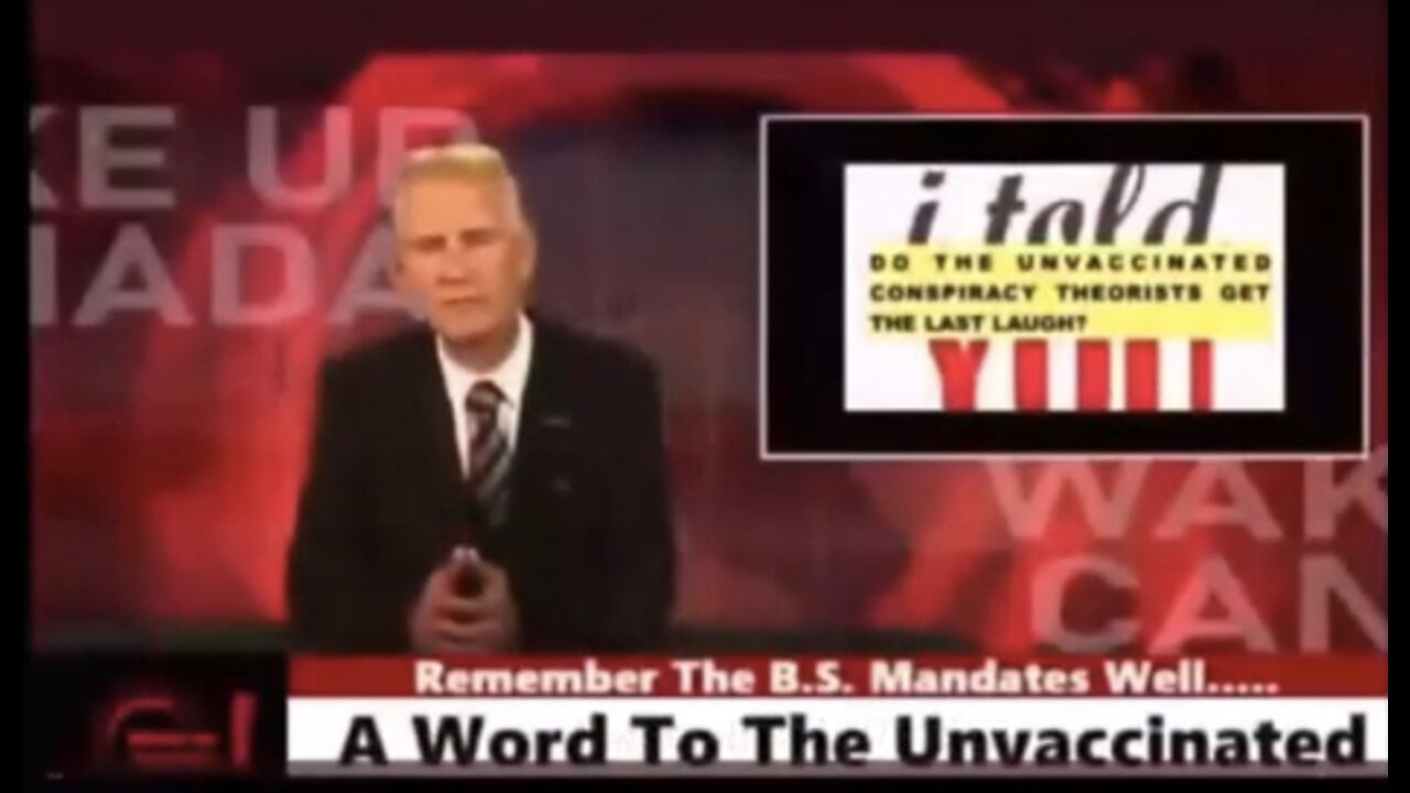 A Word To The Unvaccinated