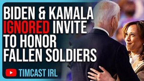 Biden & Kamala IGNORED Invite To Honor Fallen Soldiers, Media ATTACKED Trump For Actually Going