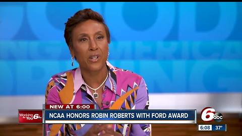 NCAA Honors Robin Roberts with Ford Award
