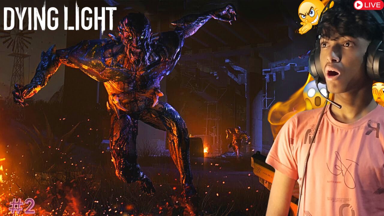 DYING LIGHT LIVE Horror Gameplay | Bs Gaming Live