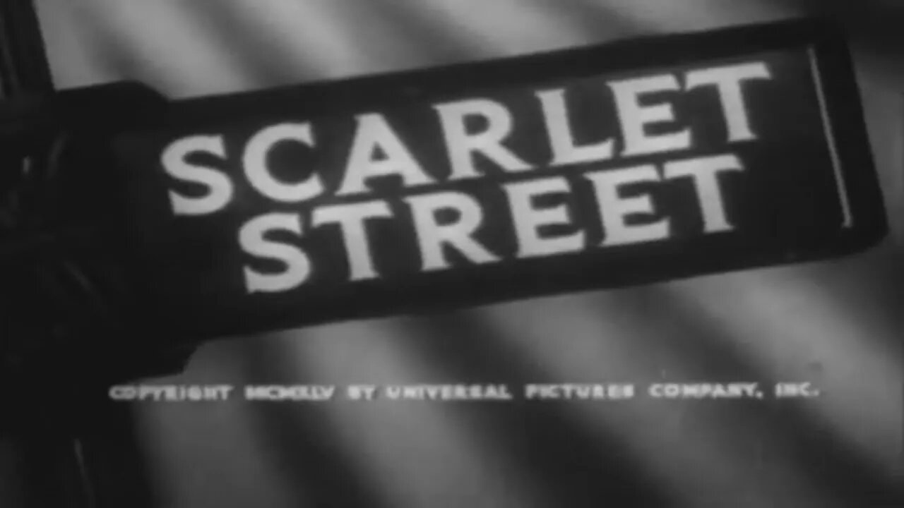 Scarlet Street - Fritz Lang - 1945 - Film Noir