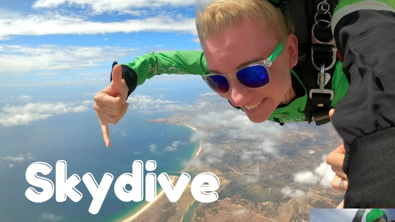 SKYDIVING In Algarve Portugal