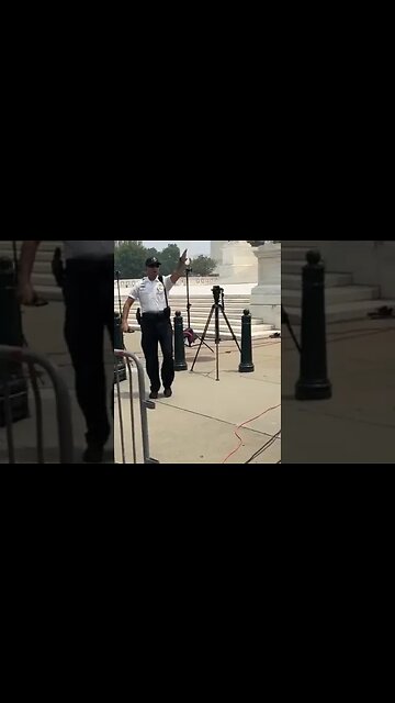 BREAKING evacuations at Supreme Court Front Steps Following Suspicious Package found 6.29.23