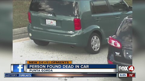 Dead body found in car belonging to missing Charlotte County woman