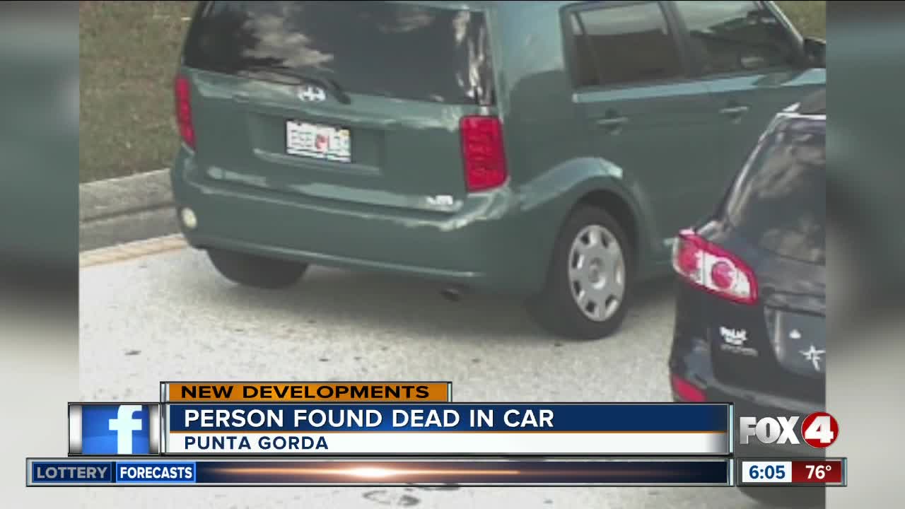 Dead body found in car belonging to missing Charlotte County woman