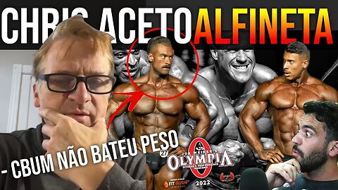 CHRIS ACETO DEBOCHA DA ALTURA DO CBUM E CRITICA MR. OLYMPIA! Olha o que ele postou!