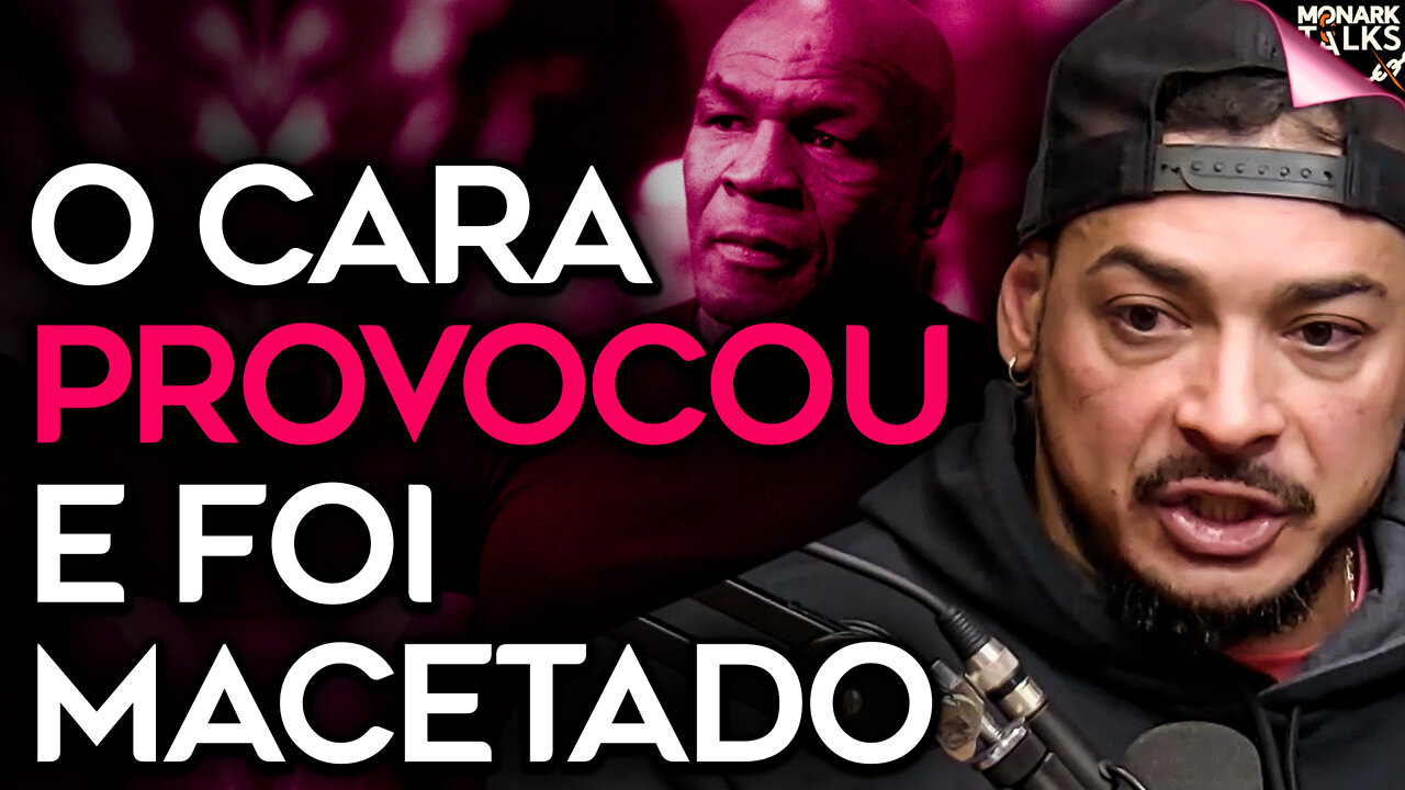 MIKE TYSON ESPANCOU "FÃ" EM VOO