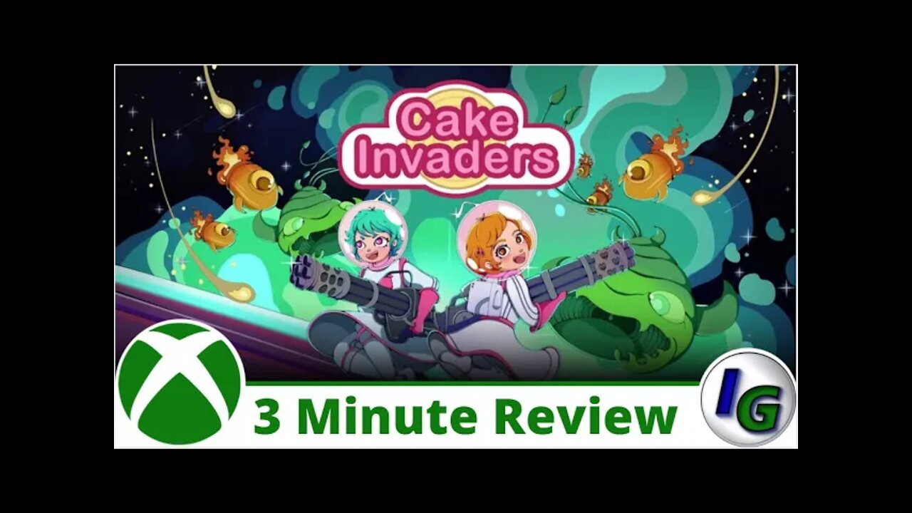 Cake Invaders 3 Minute Game Review on Xbox