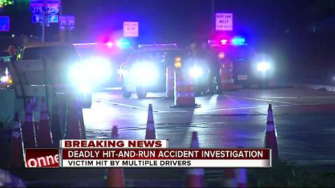 Deadly hit-and-run accident investigation