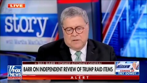 Bill Barr angrily advices DOJ to appeal the appointing of special master handling Mar-a-Lago raid