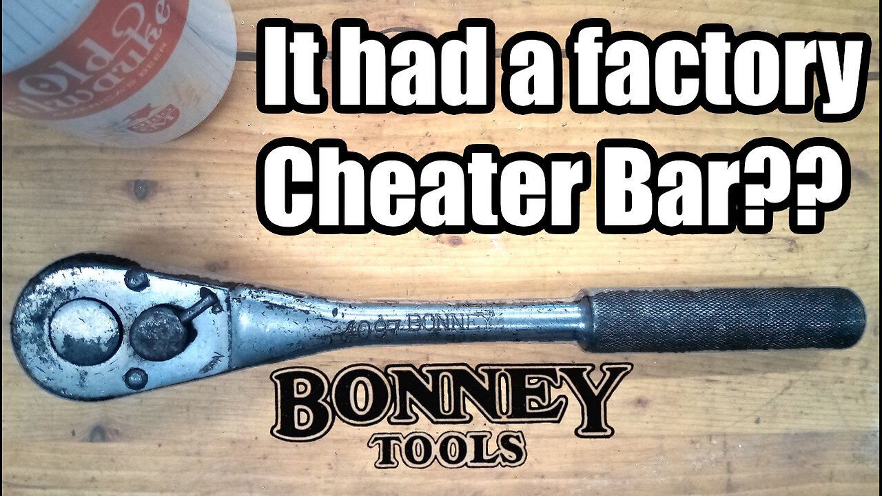 1930's Vintage Bonney 4097 Extendable 1/2" Ratchet Review