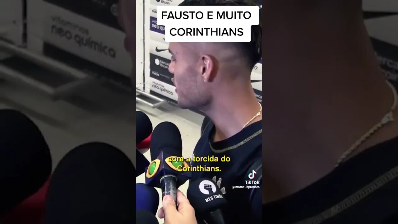 FAUSTO FALA SOBRE A FIEL #shorts #corinthians #faustovera