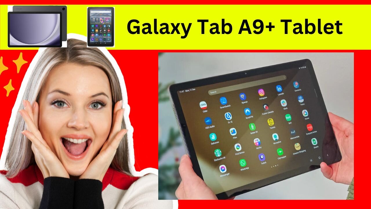 Samsung Galaxy Tab A9+ Review: Is This the Ultimate 11-Inch Tablet #tablet #tab #samsung #amazon