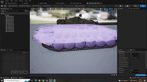 Cómo crear un Tanque manejable - Unreal Engine 5.1