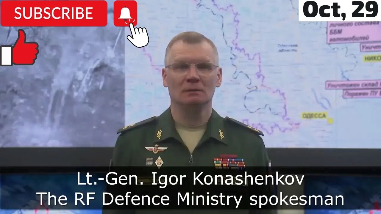 Russian Defence Ministry report on the progress of the special military operation in Ukraine!