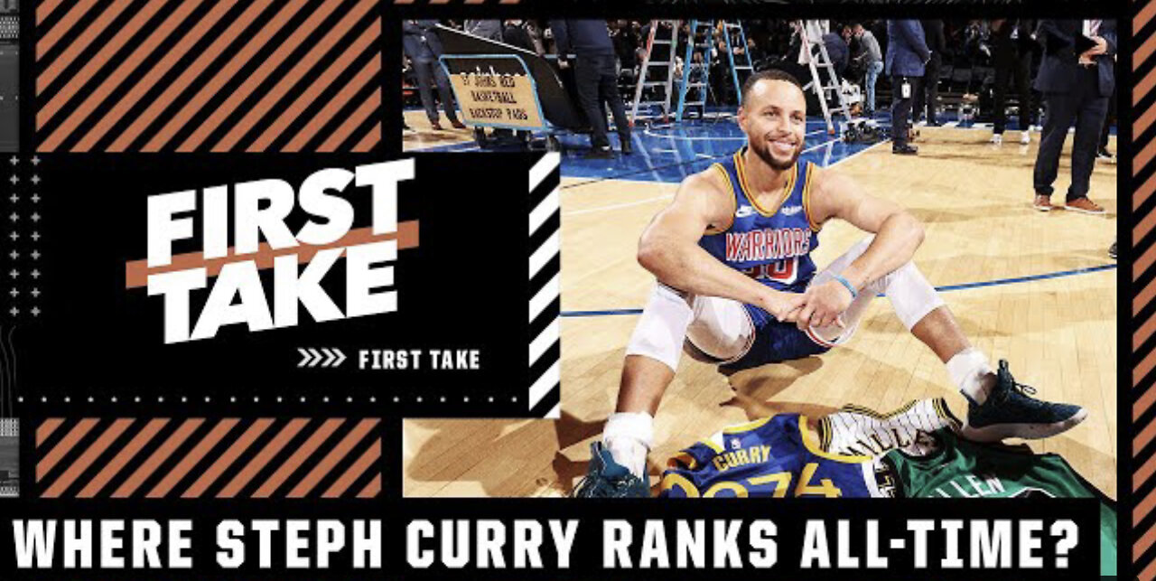 Steph Curry is No. 4 and on MOUNT RUSHMORE - Perk on Curry's all-time ranking | First Take