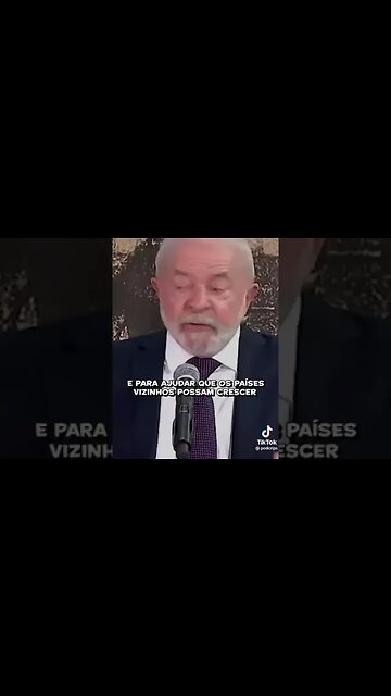 LULA VAI DAR NOSSO DINHEIRO PARA OUTROS PAÍSES NOVAMENTE.